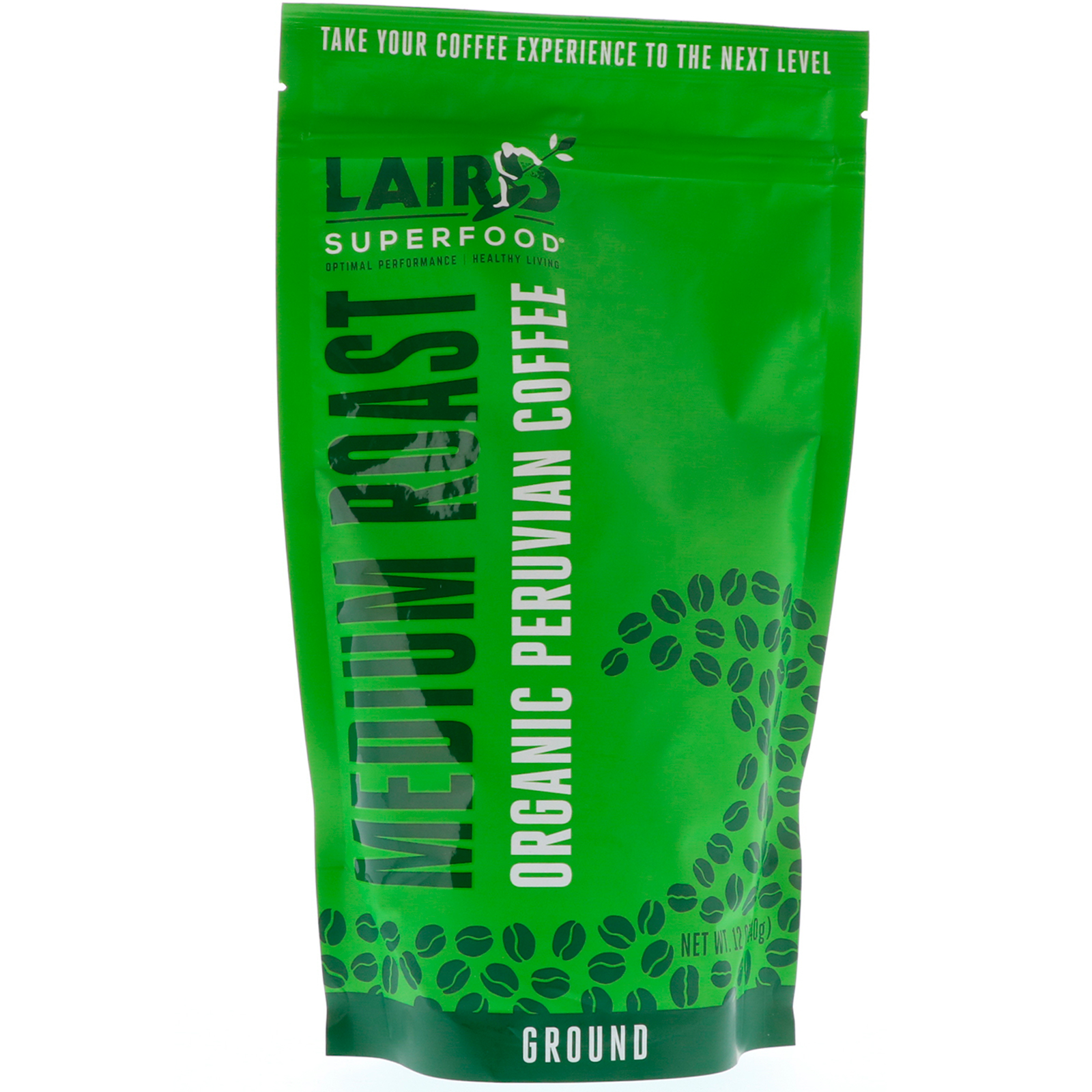 Laird Superfood, Café Peruano Orgânico, Torra Média, Em Pó, 340 g