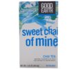 Comprar good earth teas, chá chai, chai doce de mina, 18 sacos de chá, 1,43 oz (40,5 g) preço no brasil mercearia suplemento importado loja 1 online promoção - 8 de abril de 2024