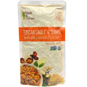 Made in Nature, Ancient Grain Fusion, Alho e Tomate Toscano Orgânico, 8 oz (227 g)