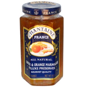 Chantaine, Deluxe Preserves, Gengibre e Marmelada de Laranja, 11,5 oz (325 g)