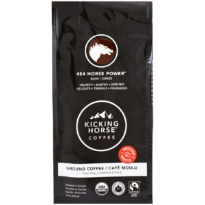 Kicking Horse, 454 Horse Power, Escuro, Café Moído, 10 oz (284 g)