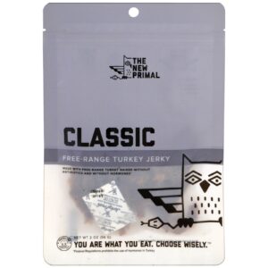 The New Primal, Carne-seca Sabor Peru, Clássica, 2 oz (56 g)