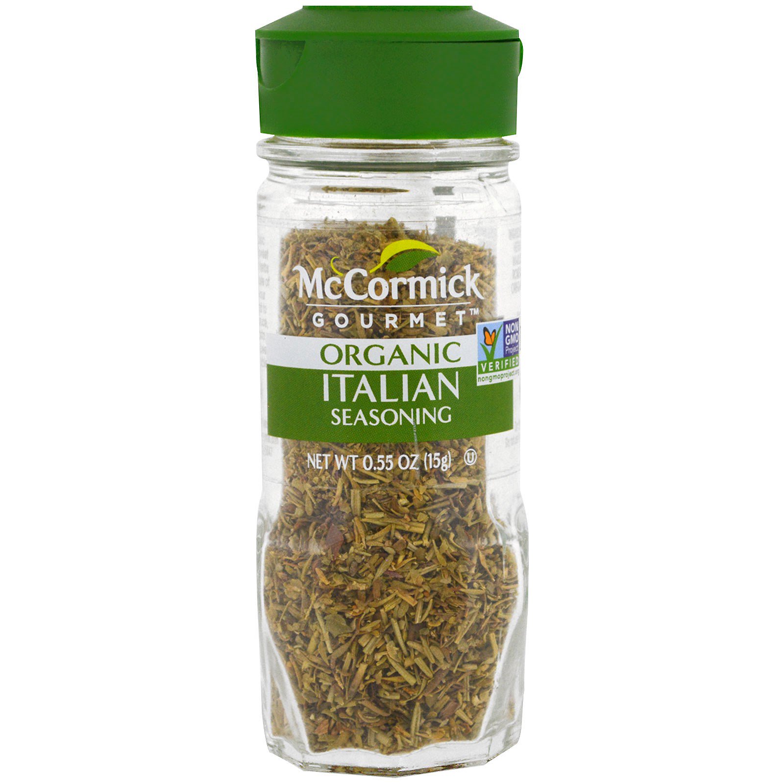 McCormick Gourmet, Orgânico, Tempero Italiano, 0,55 oz (15 g)