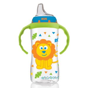 NUK, Copo Educativo Grande, Acima de 9 meses, Menino da Floresta, 1 copo, 10 oz (300 mL)