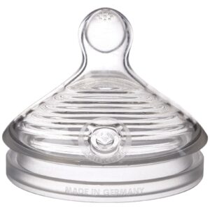 NUK, Simply Natural, Bicos de Fluxo Rápido, 6 meses ou +, Embalagem com 2