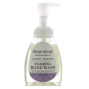 Deep Steep, Sabonete Espumante para as Mãos, Lavanda e Camomila, 237 ml (8 fl oz)