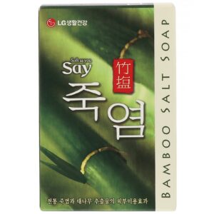 LG Household & Health Care, Sabonete de sal de bambu, 100 g