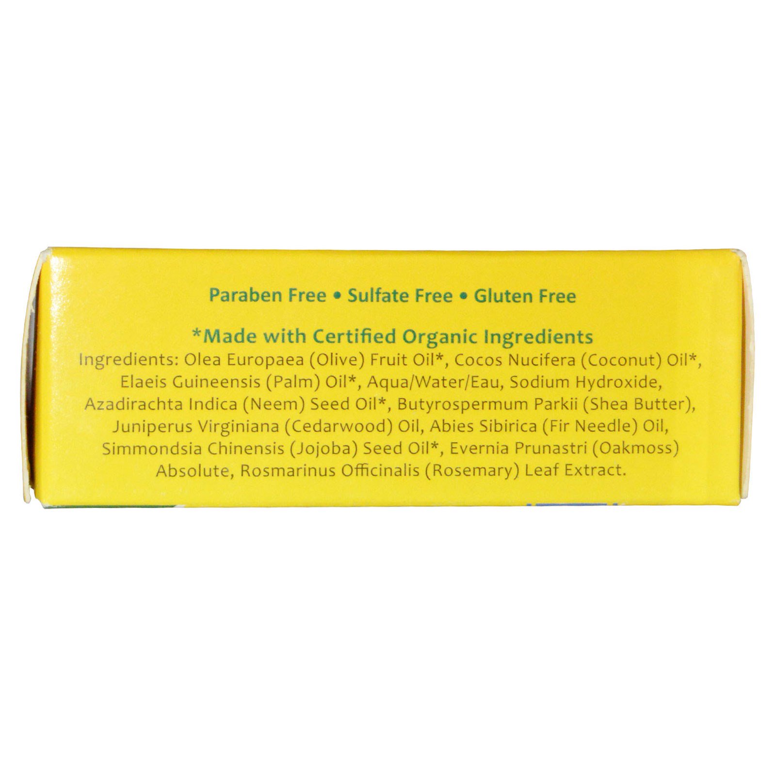 Organix South, TheraNeem Naturals, Neem Therapé, Men's Shaving & Body Bar, 4 oz (113 g) - Imagem 2