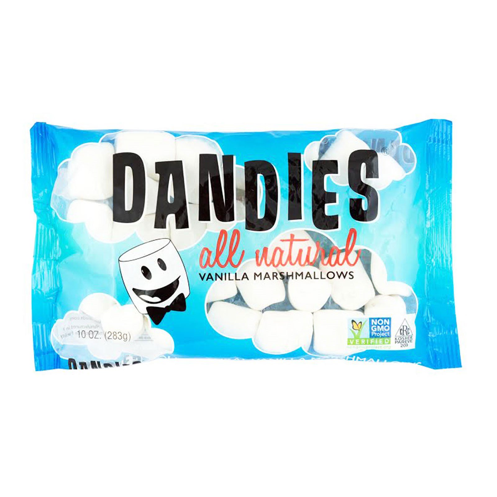 Dandies, Marshmallows de baunilha naturais, 10 oz (283 g)
