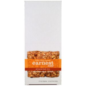 Earnest Eats, Baked Whole Food Bar, Almond Trail Mix, 12 Bars, 1.9 oz (54 g) Each