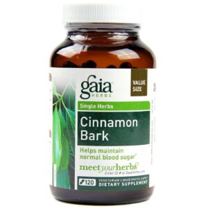 Gaia Herbs Cinnamon Bark - 120 Vegetarian Liquid Phyto-Cápsulas