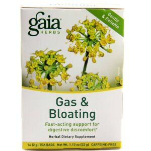 Comprar gaia herbs gas and bloating chá - 16 chá bags preço no brasil ervas suplemento importado loja 15 online promoção - 1 de maio de 2024