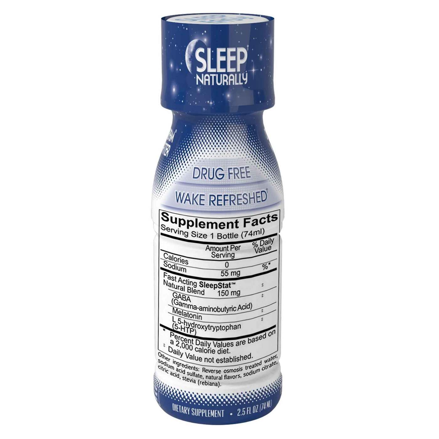 Dream Water Dormir Naturally, Néctar da noite - 12 2.5 fl oz Bottles - Imagem 2
