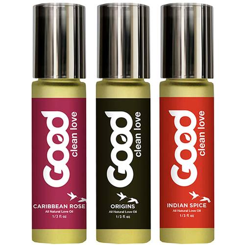 Óleo Afrodisíaco Good Clean Love 1 Kit Presente