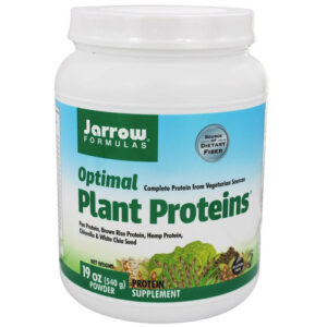 Jarrow Formulas Optimal Plant Proteínas Powder - 19 oz