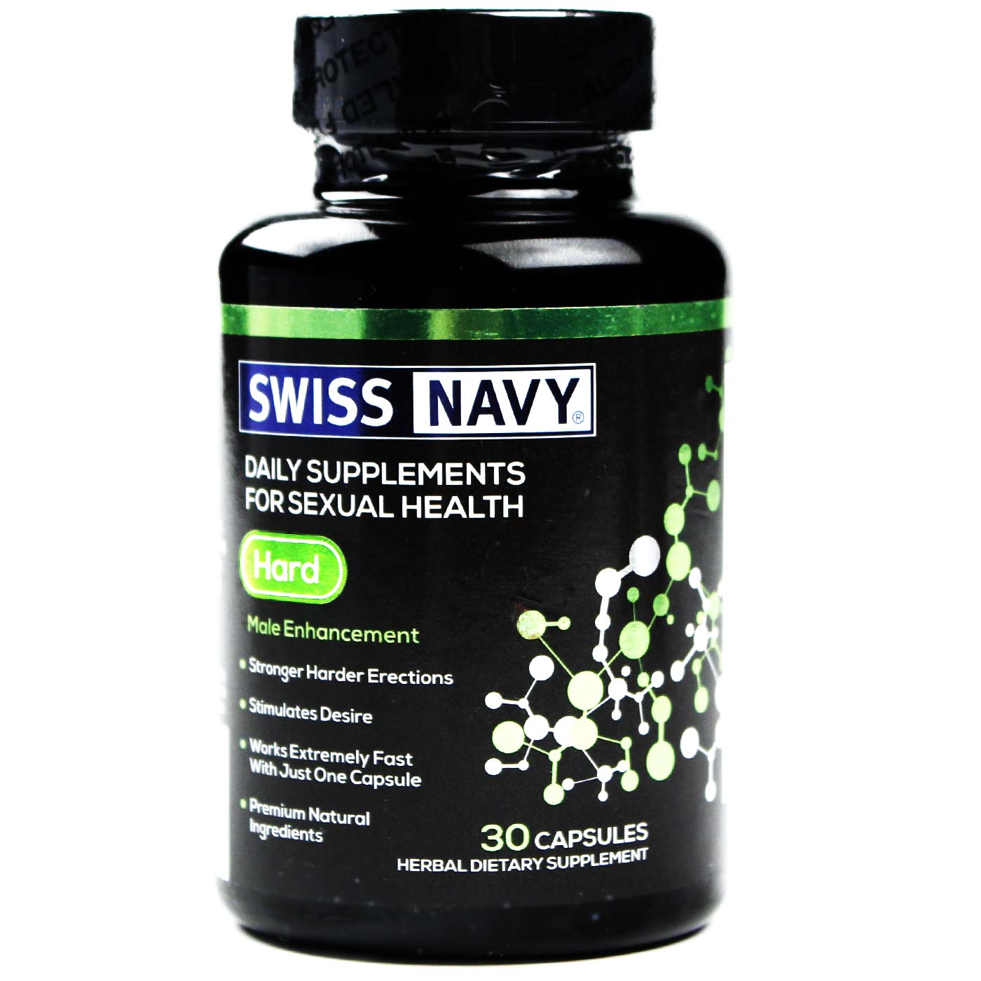 Swiss Navy Hard - 30 Cápsulas