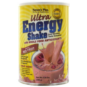 Nature's Plus Ultra Energia Shake, Fruta vermelha exótica - 0.86 lbs