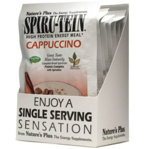 Nature's Plus Spiru-Tein, Cappuccino - 8 Packets