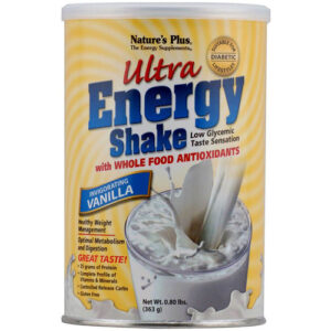 Nature's Plus Ultra Energia Shake, Baunilha - 0.80 lbs