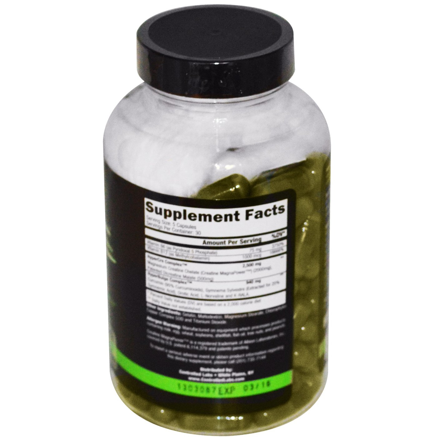 Controlled Labs Verde Bulge 150 Cápsulas - Imagem 2