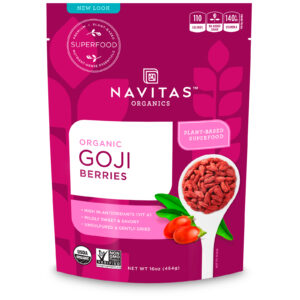 Navitas Organics, Goji Berries Orgânicas, 16 oz (454 g)