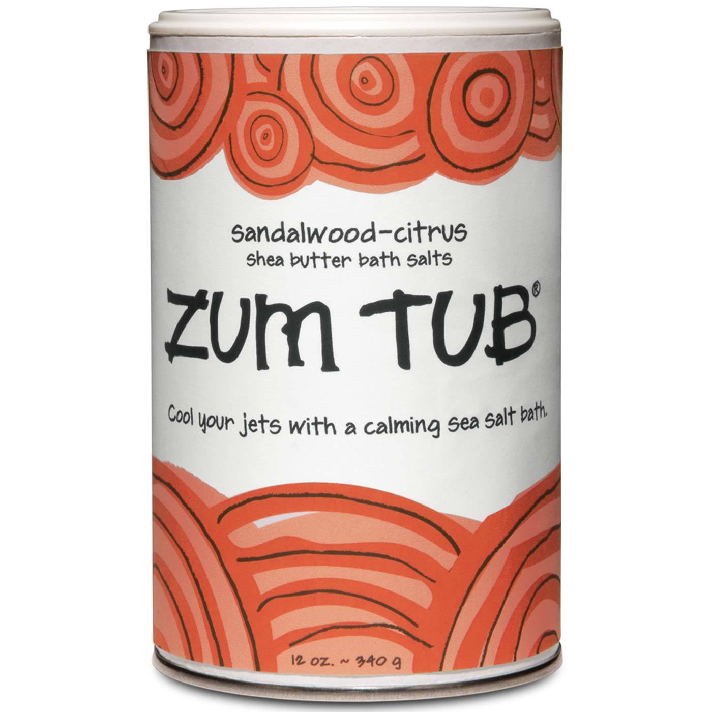 Indigo Wild Zum Tub, Sandalwood-Citrus - 12 oz