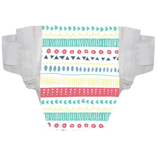 The Honest Company Original Diapers, Médio - Pastel Tribal - 40 pack (size 2)
