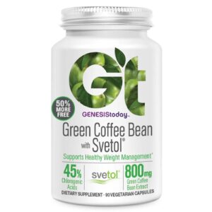Genesis Today Green Coffee Bean com Svetol - 60 Cápsulas Vegetarianasules