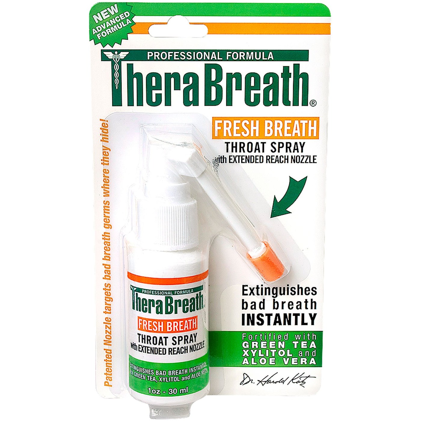 TheraBreath Fresh Breath Throat Spray - 1 fl oz