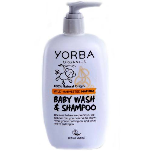 Yorba Orgânicos Bebê Wash & Xampu - 10 fl oz