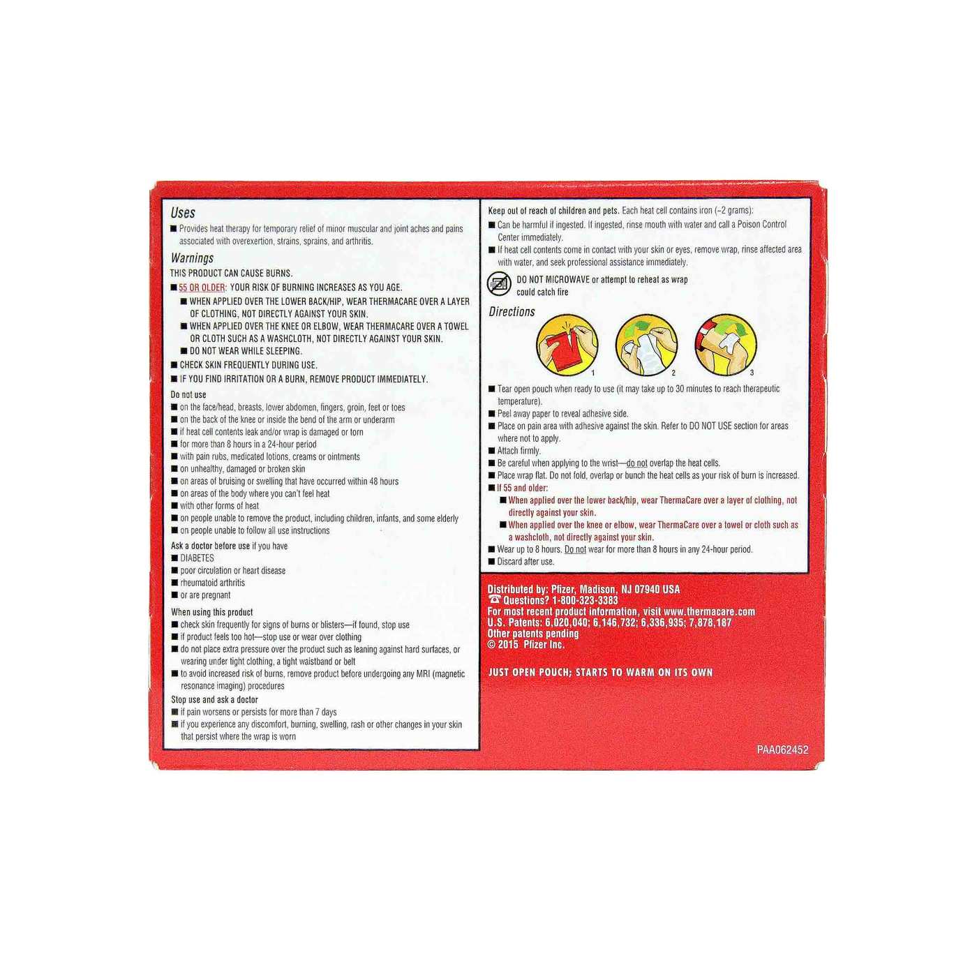 Thermacare Joint Pain Therapy Heat Wraps - 4 Wraps - Imagem 2