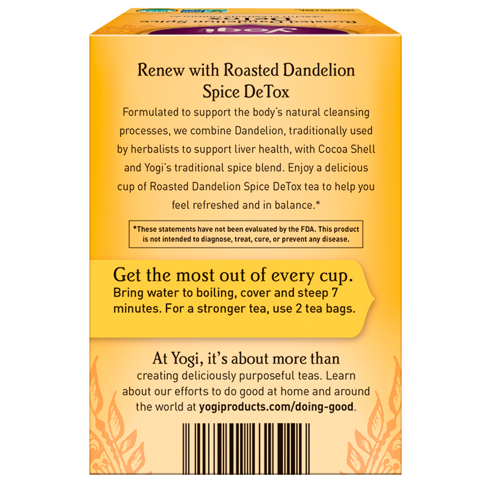 Yogi Tea, Chá Verde Kombuchá, 16 Saquinhos, 1,12 oz (32 g) - Imagem 2