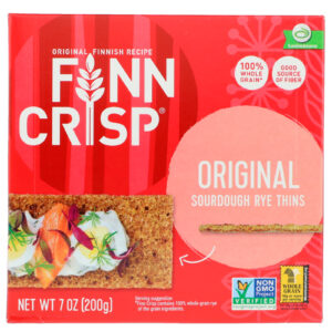 Finn Crisp, Sourdough Rye Thins, Original, 7 oz (200 g)