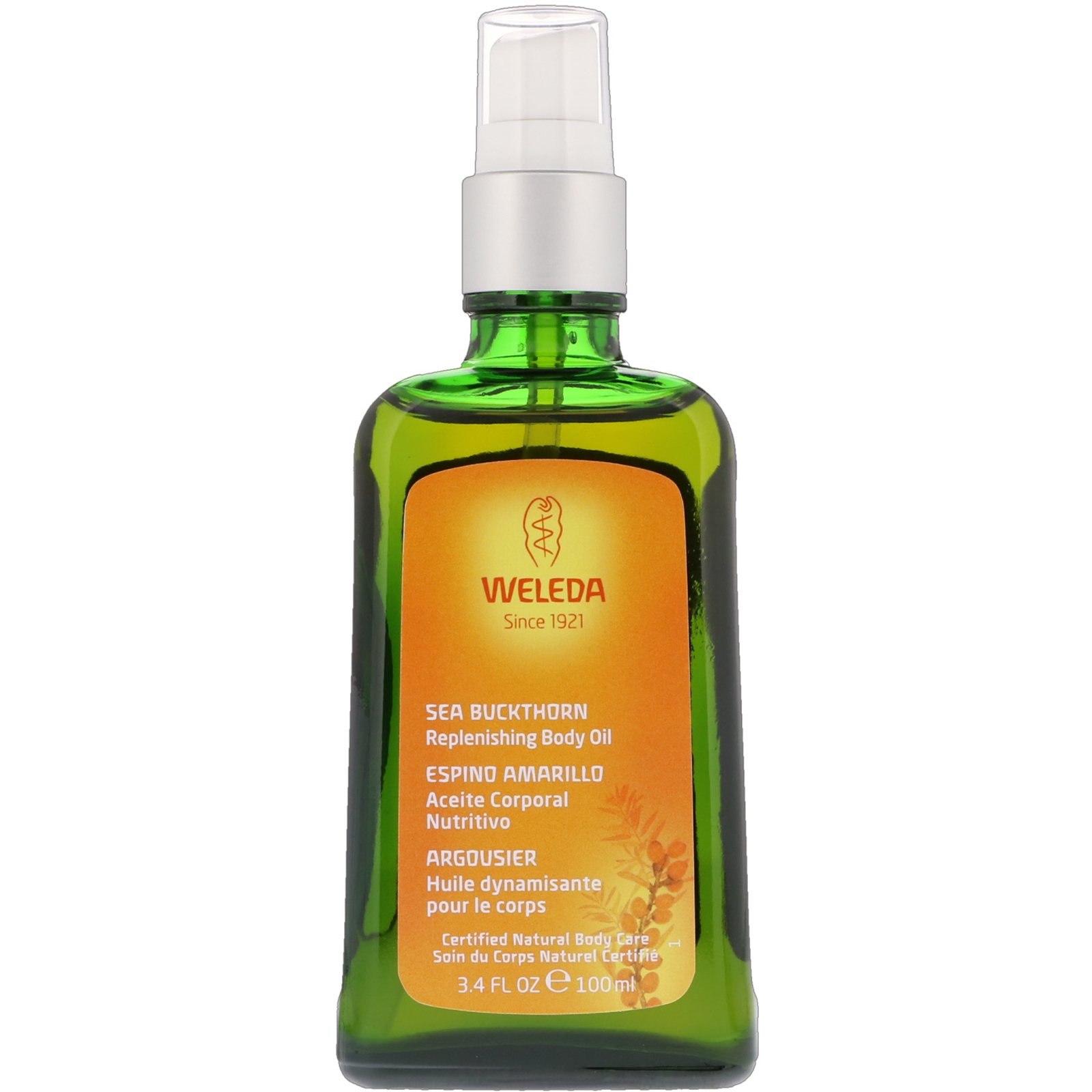 Weleda, Hydrating Body & Beauty Oil, Sea Buckthorn Extracts, 3.4 fl oz (100 ml) - Imagem 3
