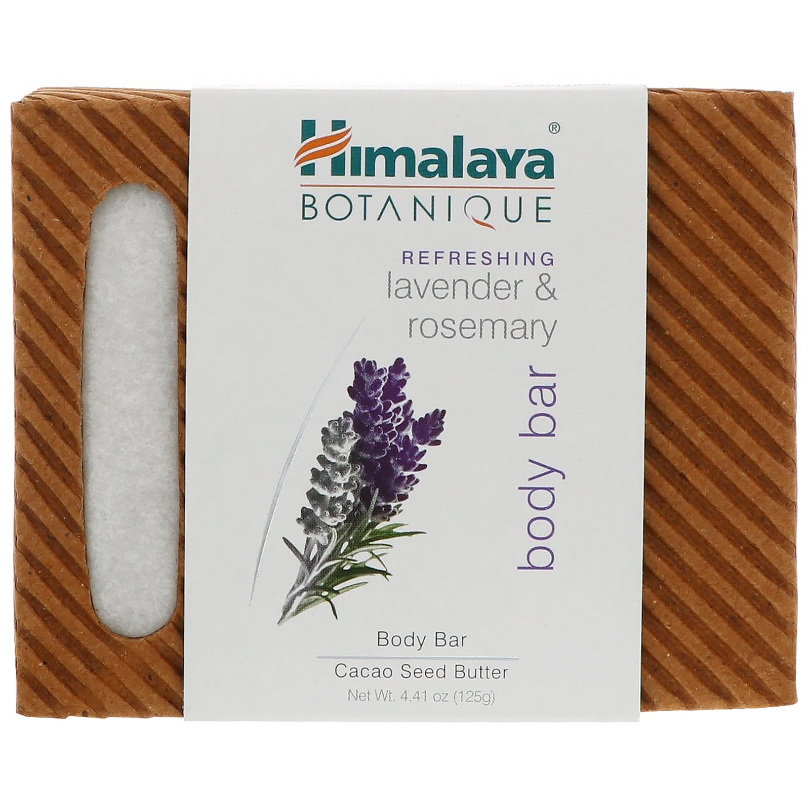 Himalaya, Botanique, Sabonete para o Corpo, Lavanda e Alecrim Refrescantes, 4.41 oz (125 g)