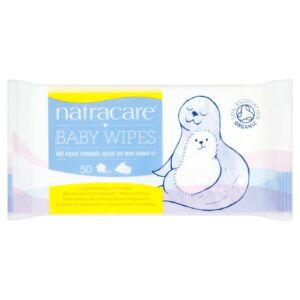 Natracare Bebê Wipes 50 toalhetes