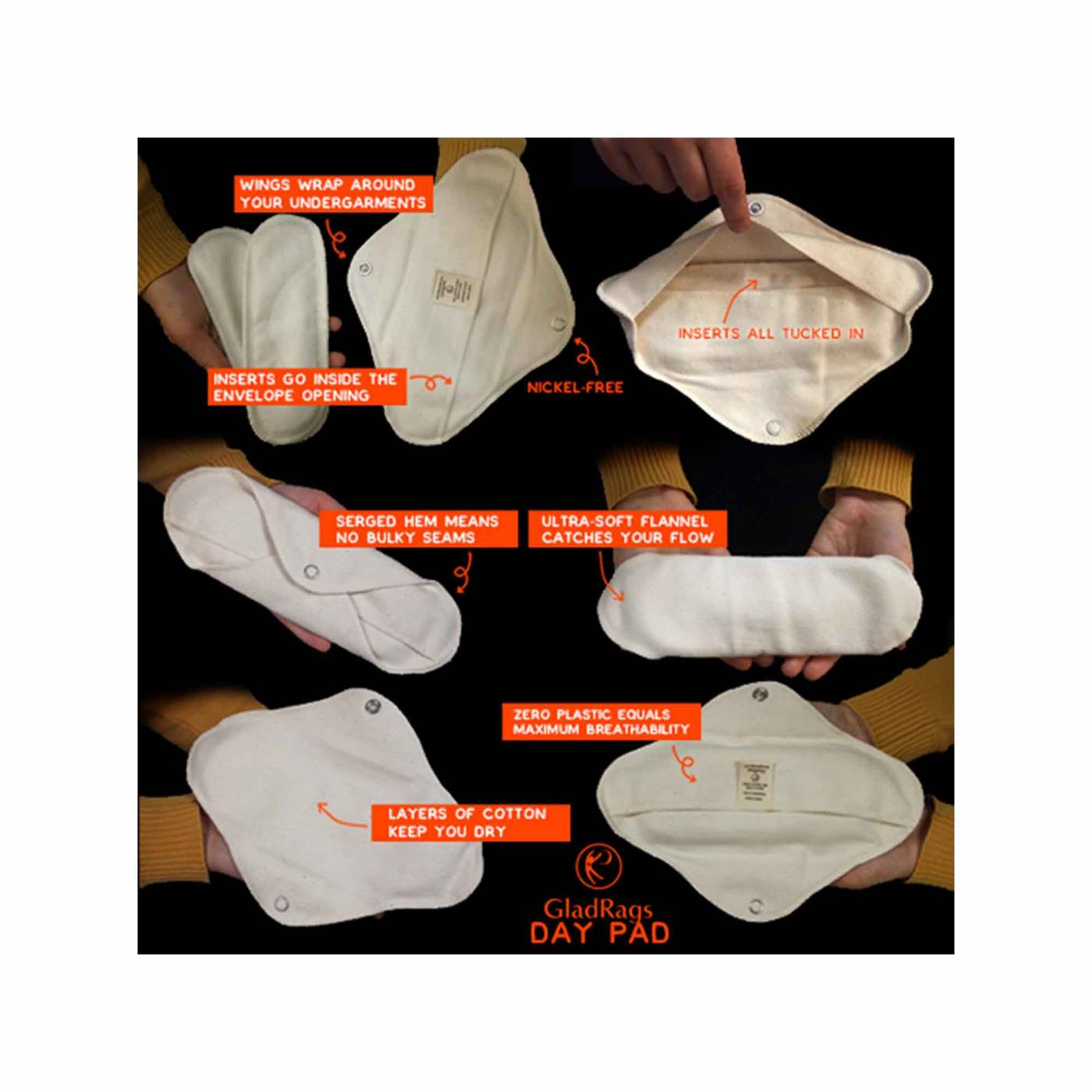 Glad Rags Dia Pad Natural 1 Pad - Imagem 3