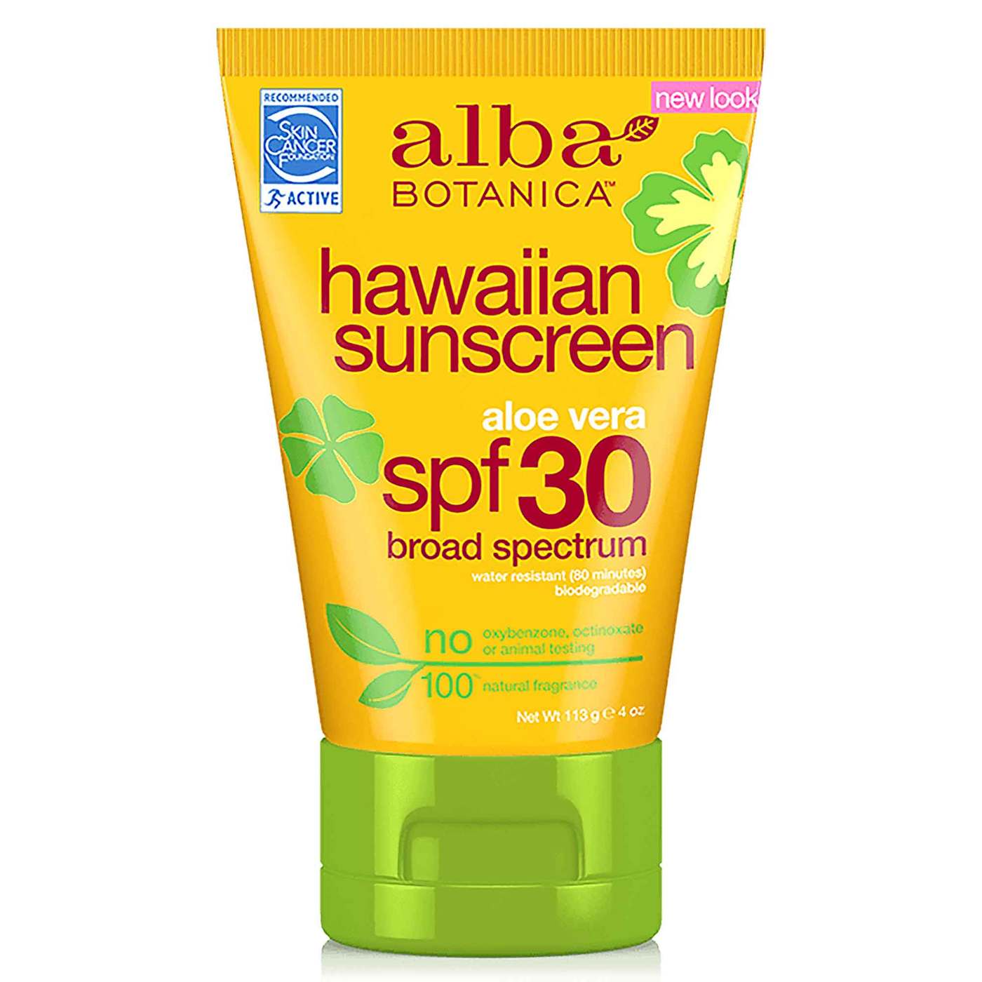 Alba Botanica Aloe Vera FPS 30 Protetor solar 4 oz