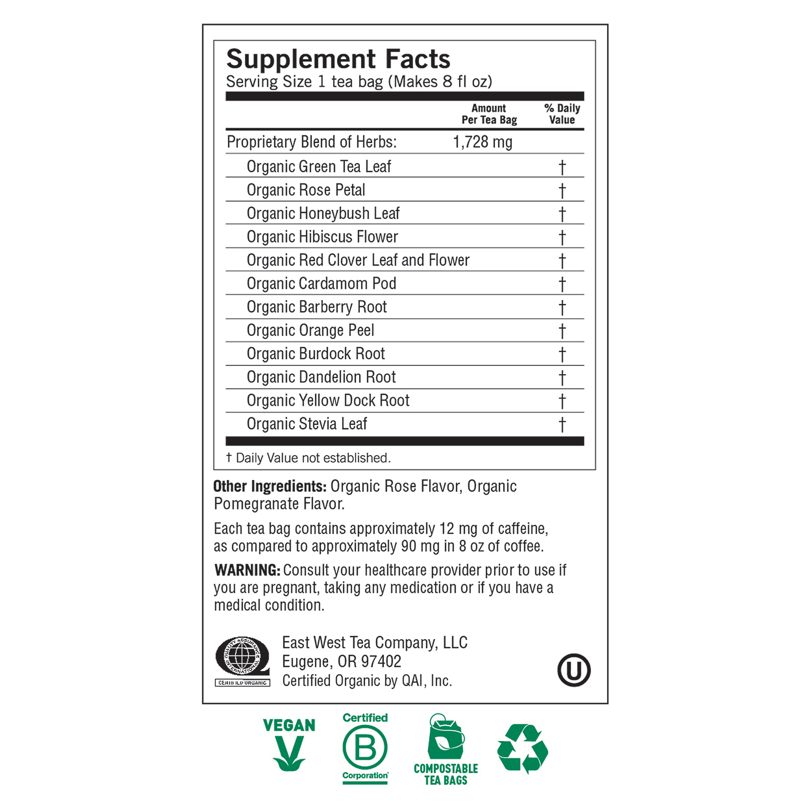 Yogi Tea, Skin DeTox, Rose Hibiscus Calmante, 16 sachês de chá, 1,12 oz (32 g) - Imagem 3