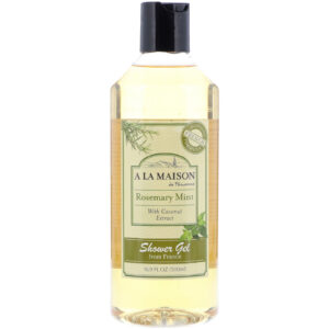 A La Maison de Provence, Sabonete para banheira e chuveiro, hortelã com alecrim, 16,9 fl. oz. (500 mL)