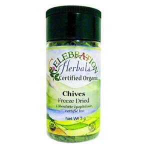 Celebration Ervaals Cebolinha Freeze Dried Orgânico 3,5 onças