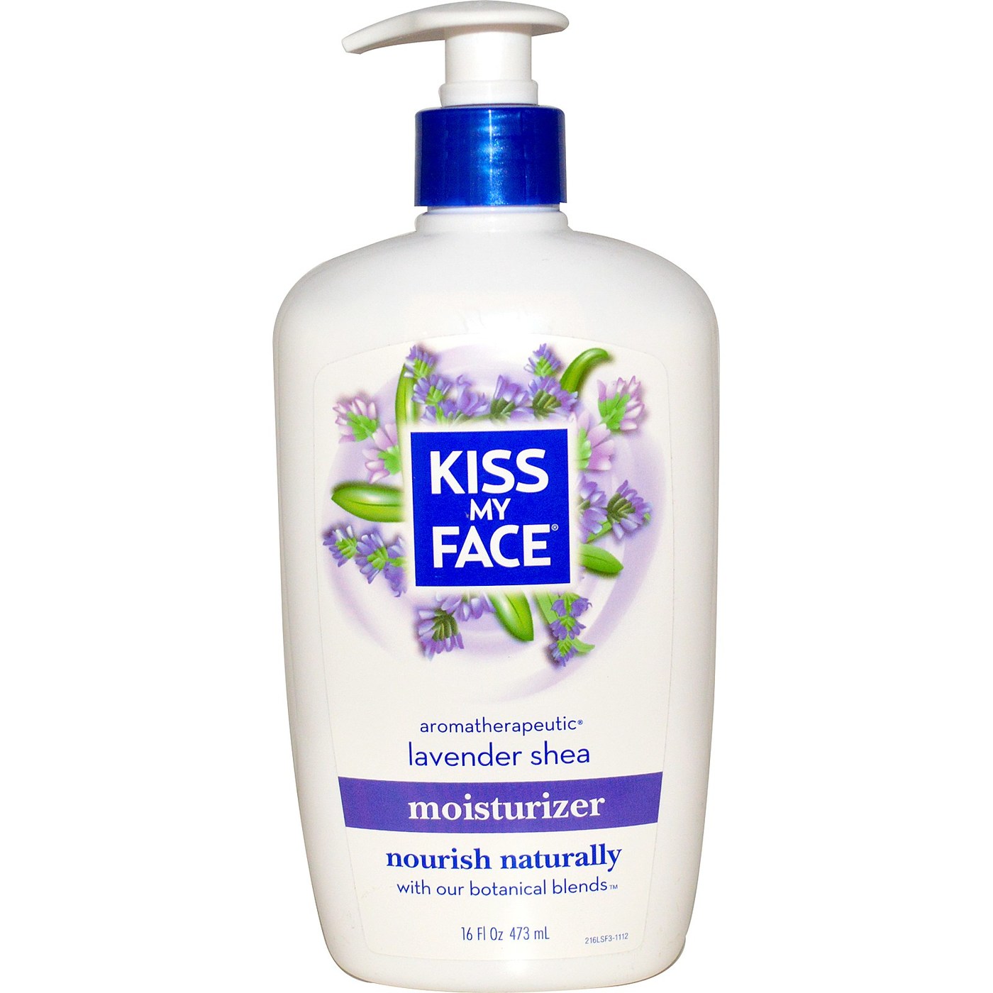 Kiss My Face Lav & Manteiga de Karité Hidratante Lavanda 16 OZ