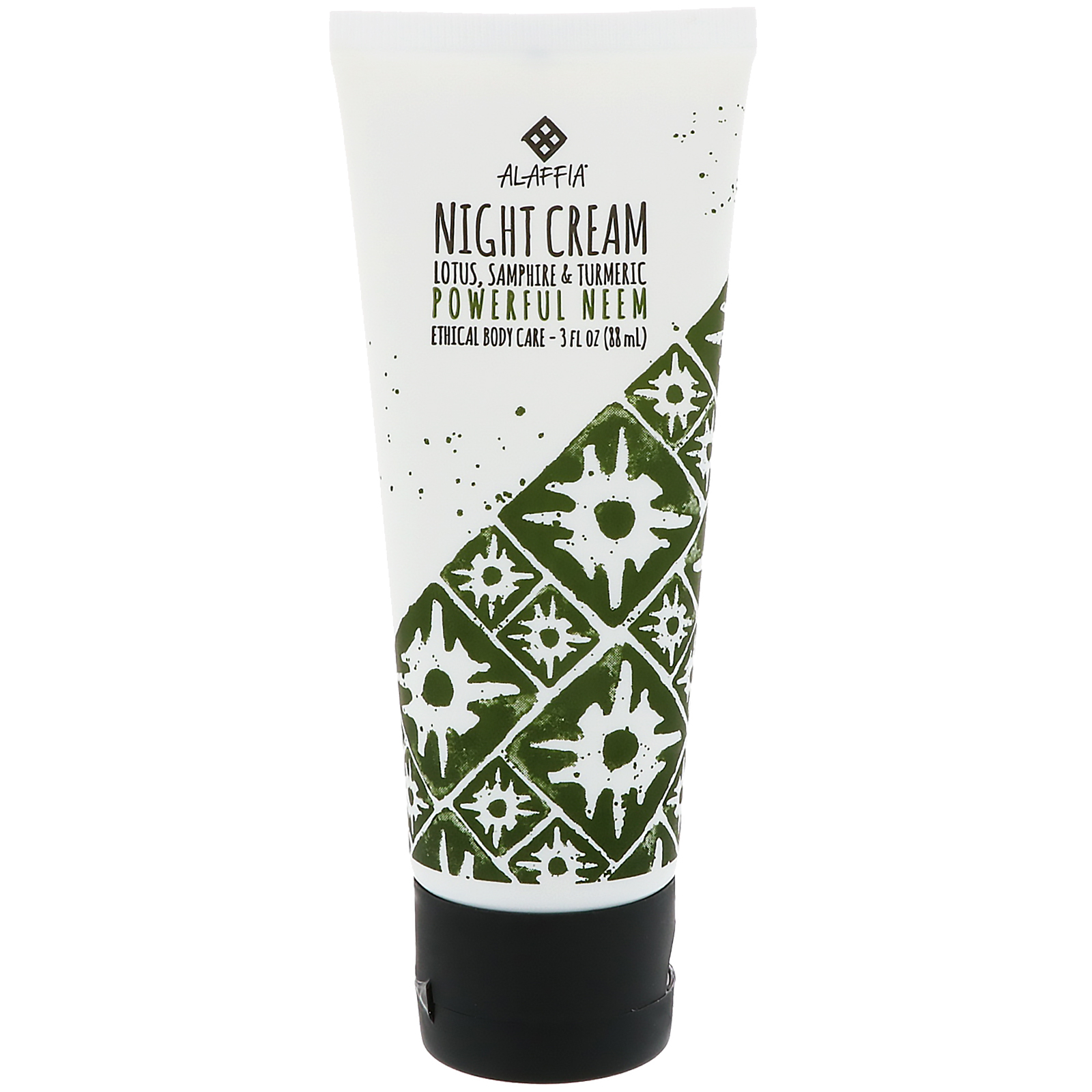 Alaffia, Creme Para a Noite, Neem Poderoso, 3 fl oz (88 ml) - Imagem 3