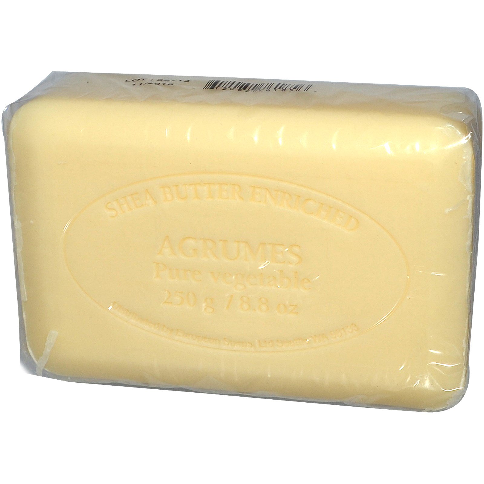 European Soaps, LLC, Sabonete em Barra, Cítricos, Pré de Provence, 8.8 oz (250 g) - Imagem 2
