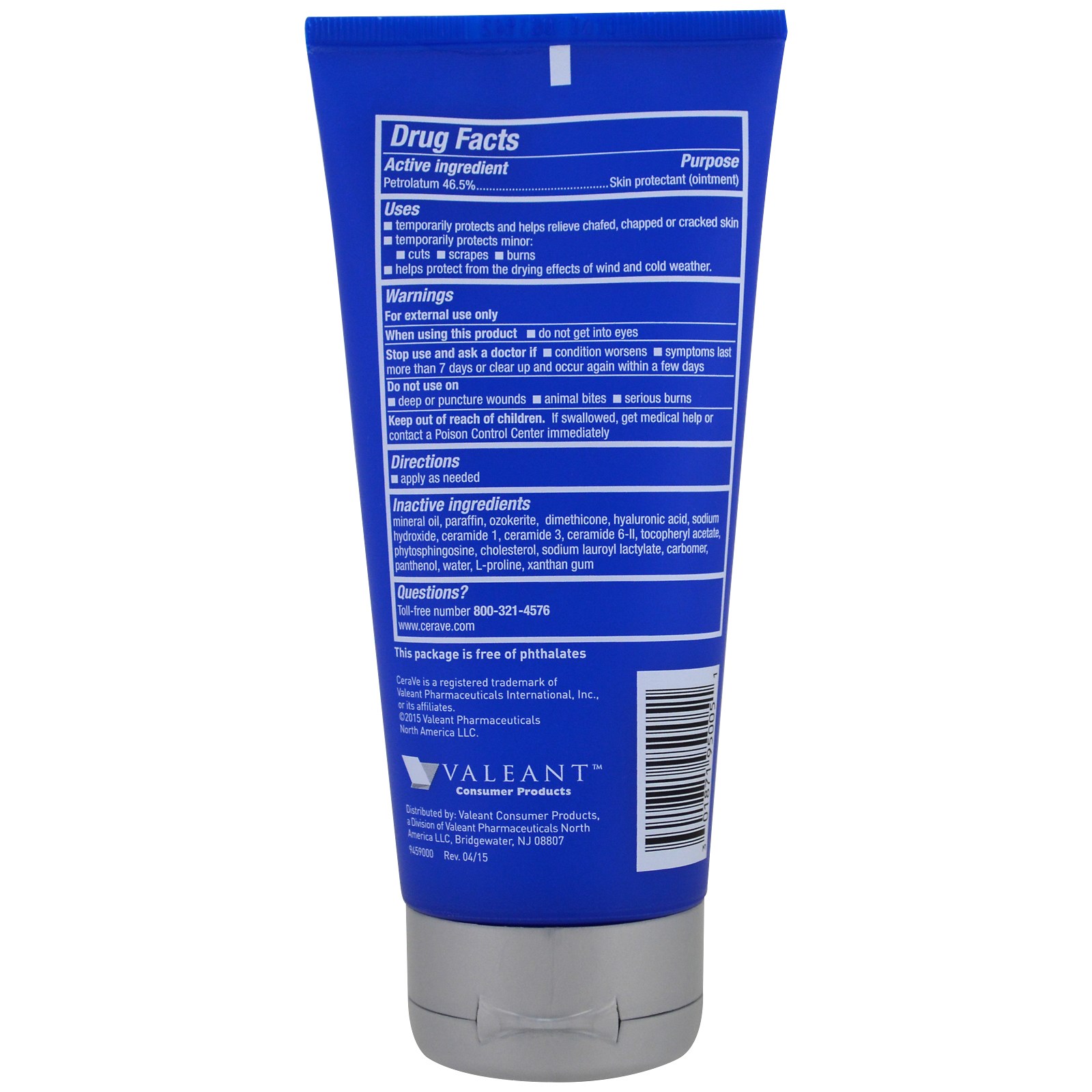 CeraVe, Pomada curativa, 5 oz (144 g) - Imagem 2