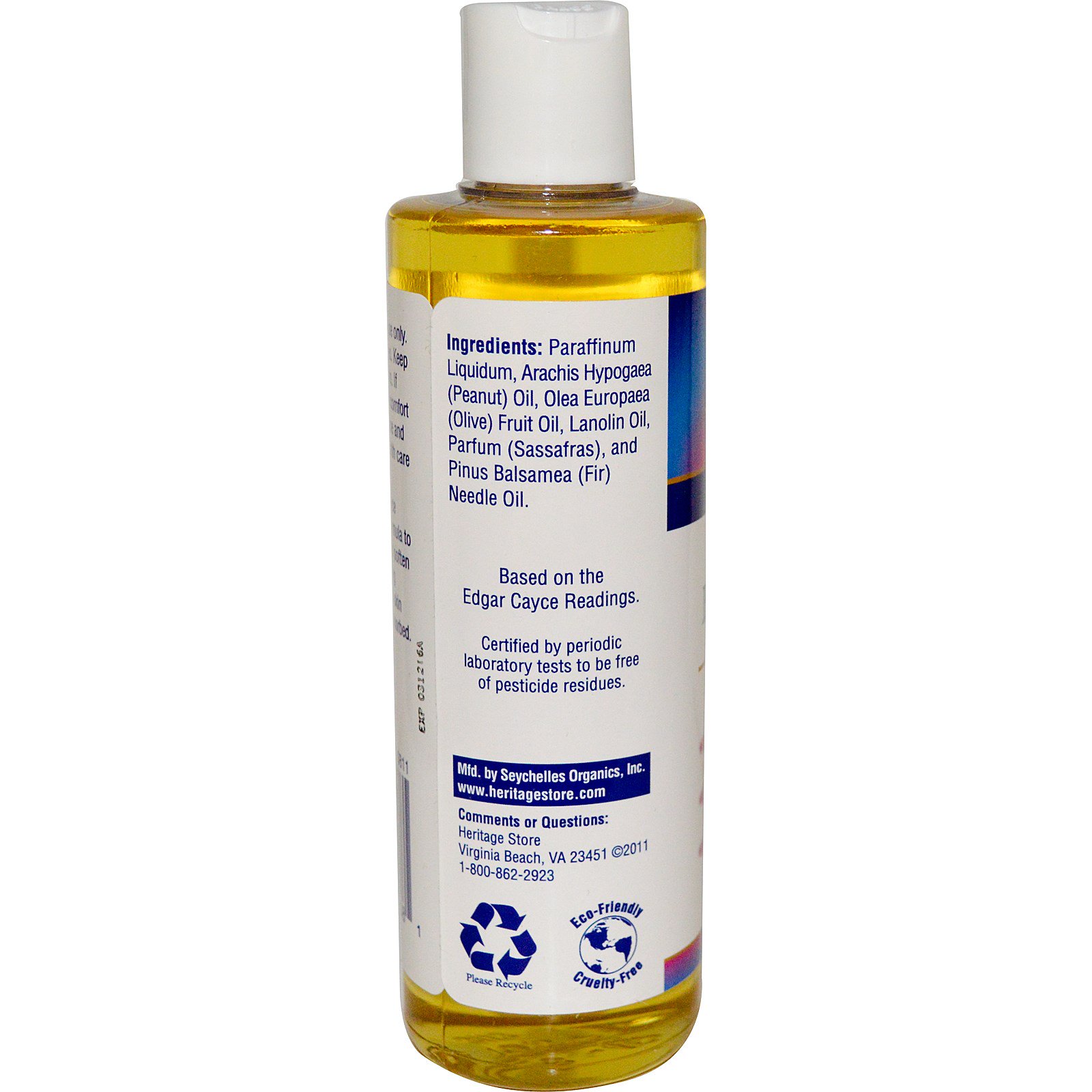 Heritage Store, Óleo Egípcio, Original, 8 fl oz (240 ml) - Imagem 2