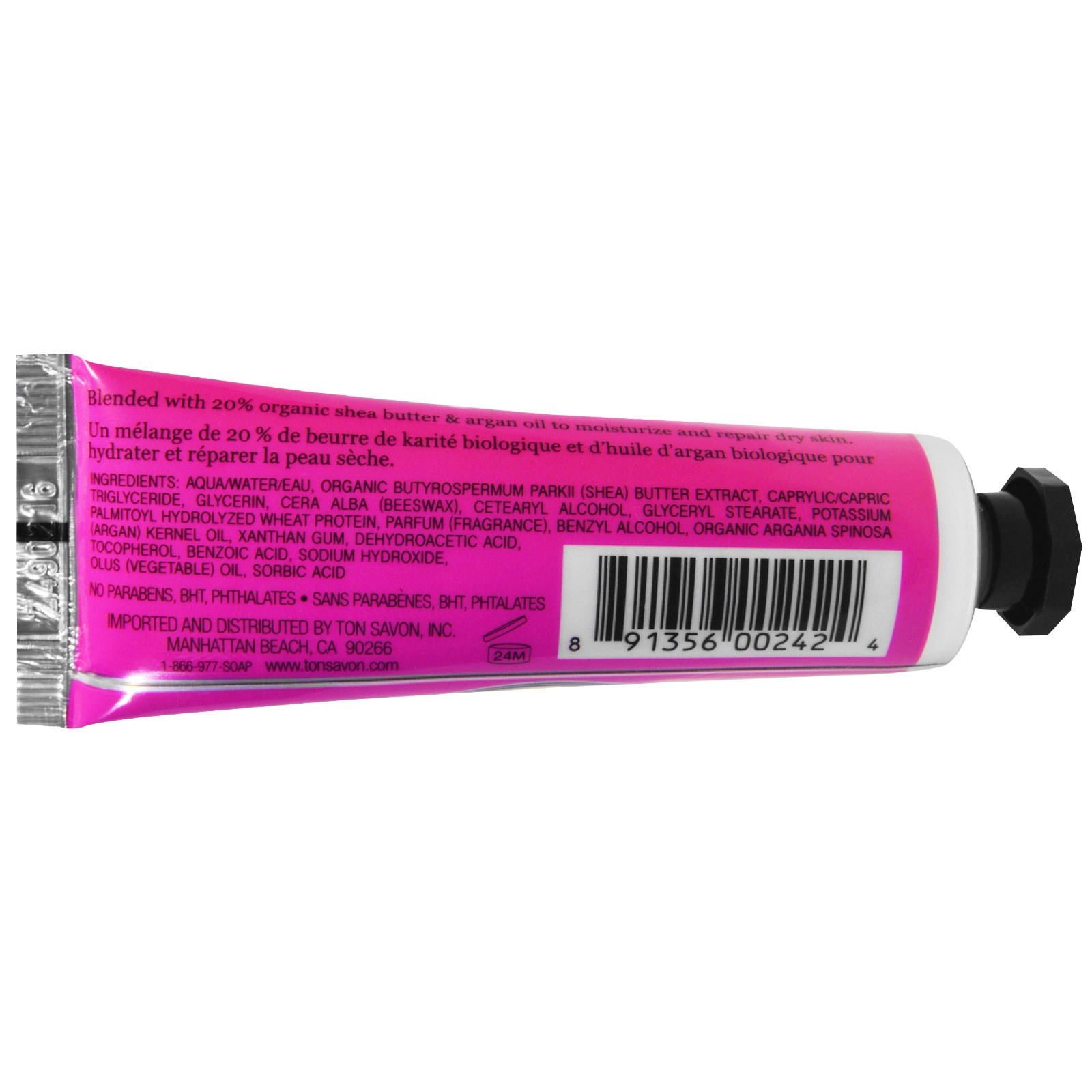 La Chatelaine, Creme de Mão, Broto de Rosa, 1 onça fluida (30 ml) - Imagem 2