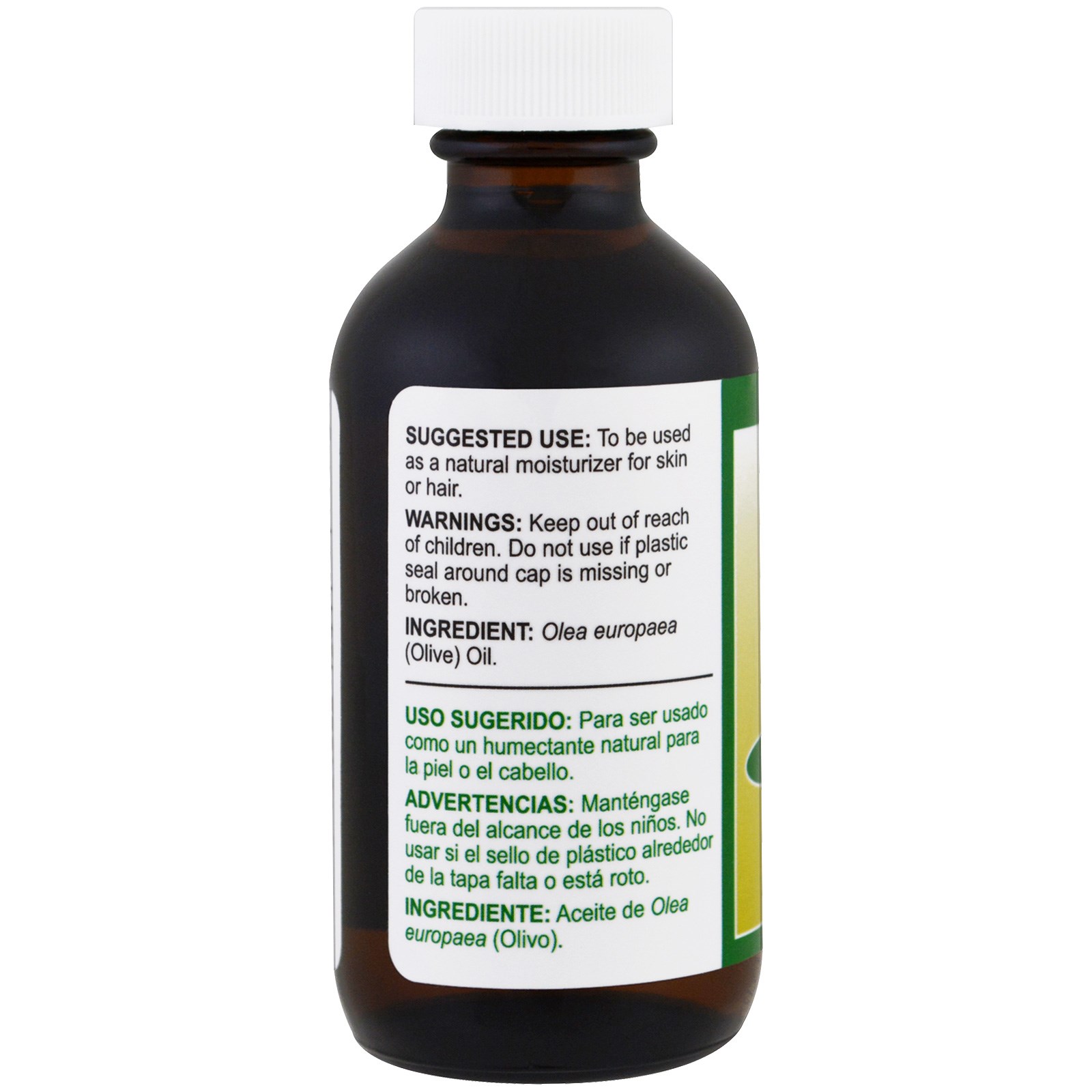 De La Cruz, 100% Pure and Natural Olive Oil, 2 fl oz (59 ml) - Imagem 2