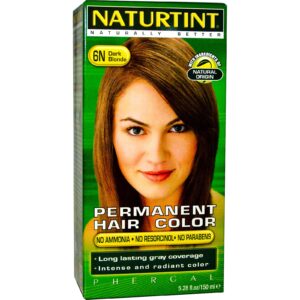 Naturtint, Permanent Hair Color, 6N, Dark Blonde, 5,28 fl oz (150 ml)