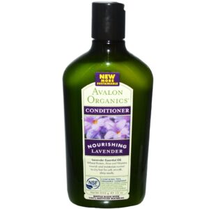 Avalon Organics, Condicionador, Lavanda Nutritiva, 11 oz (312 g)
